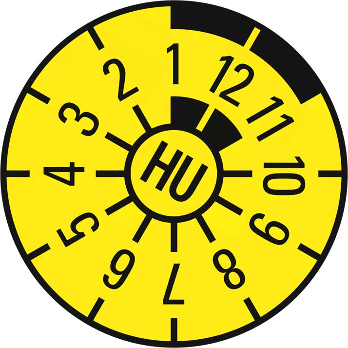 HU-Plakette